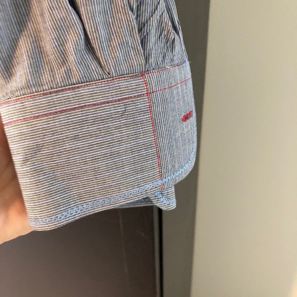 Pronto Uomo Blue button down men’s - Picture 4 of 7